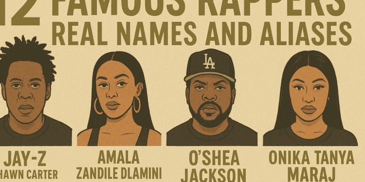 12 Famous Rappers’ Real Names and Aliases