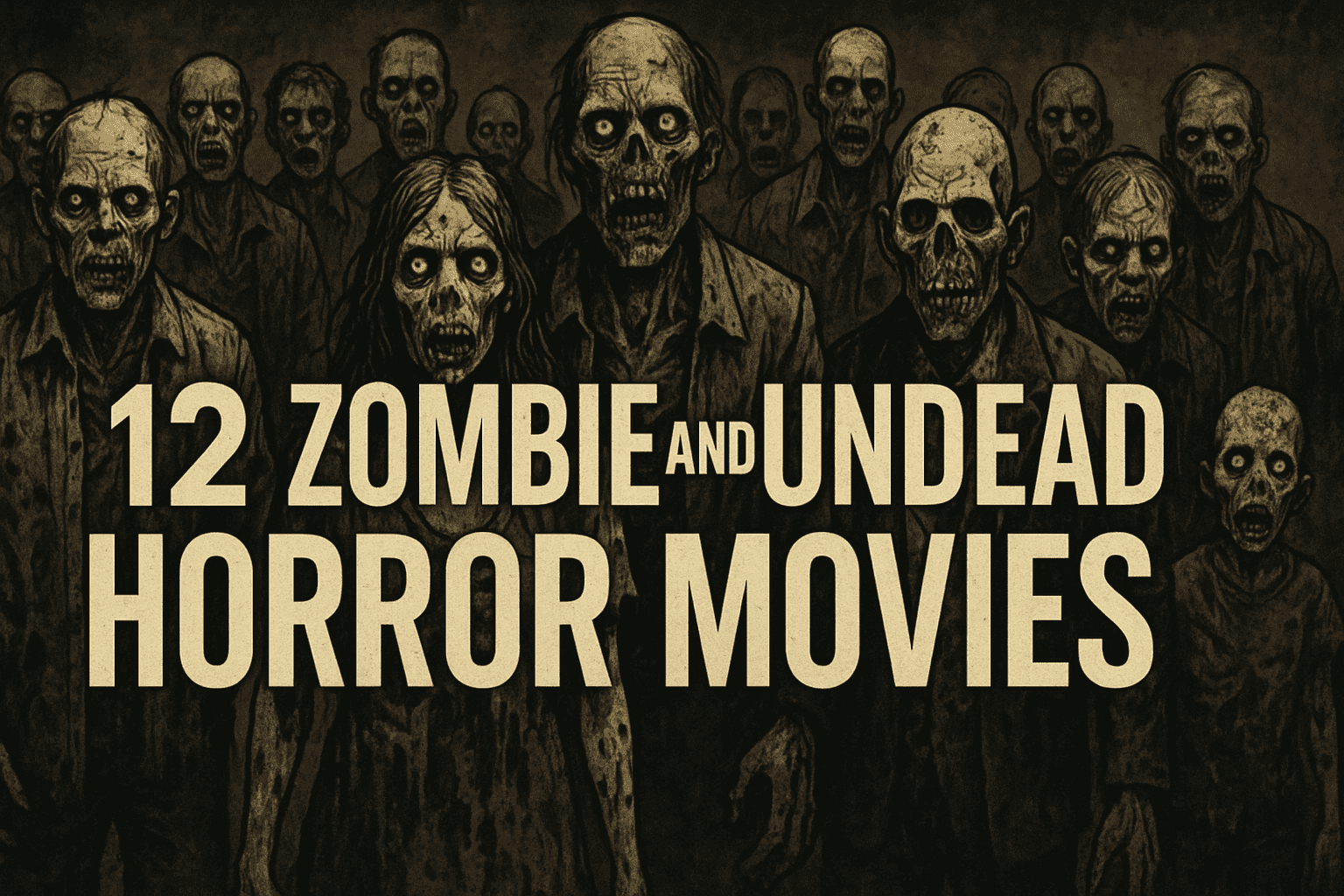 12 Zombie and Undead Horror Movies