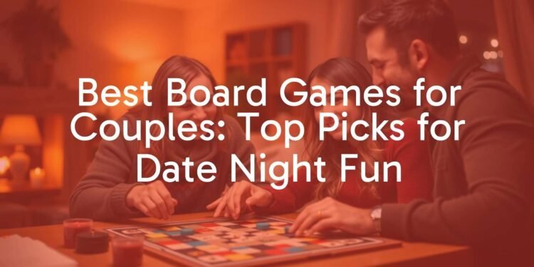 Best Board Games for Couples: Top Picks for Date Night Fun