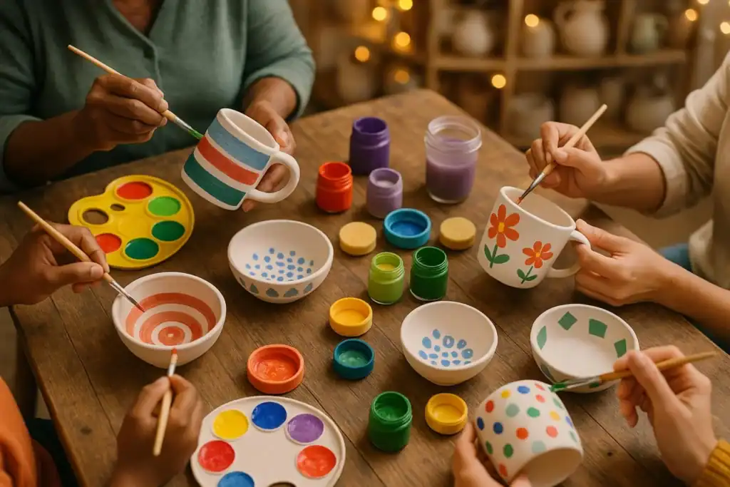 Image titled collaborative pottery painting session gg2gk at TriviaWhizz.com