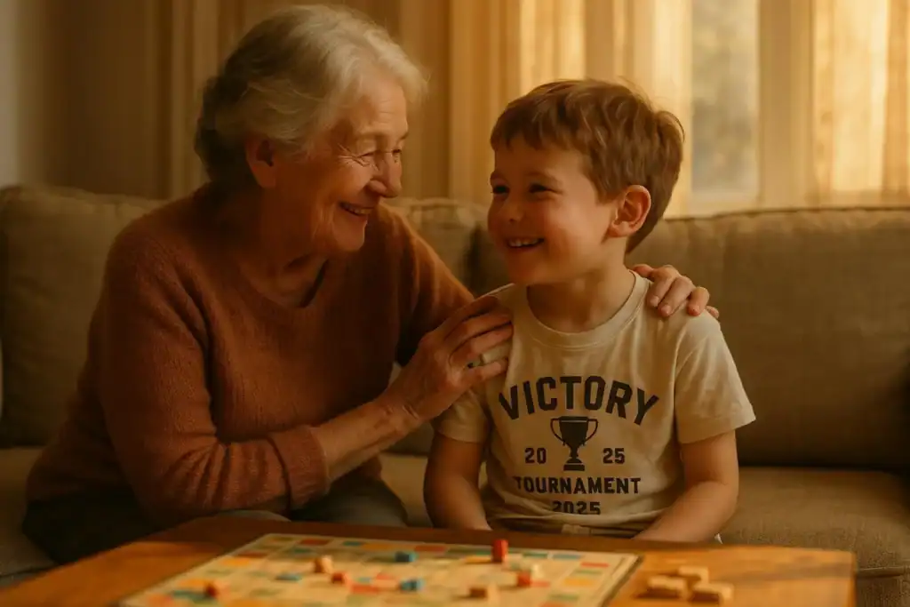 Image titled grandmother grandchild moment e1tek at TriviaWhizz.com
