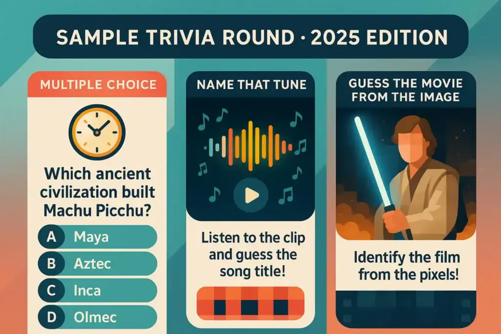 Image titled modern trivia round infographic d7awn at TriviaWhizz.com