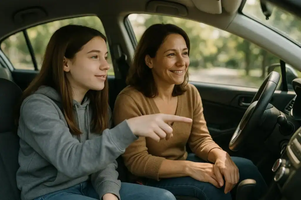 Image titled mother daughter car ride 38ie7 at TriviaWhizz.com